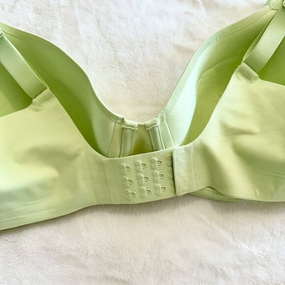 NWT Smoothez by Aerie Full Coverage Lightly Lined Bra in Light Green - 38C - Picture 6 of 8